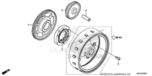 Starting Clutch Schematic