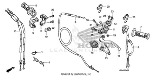 Handle Lever@switch@cable Schematic