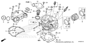 Cylinder Head Schematic