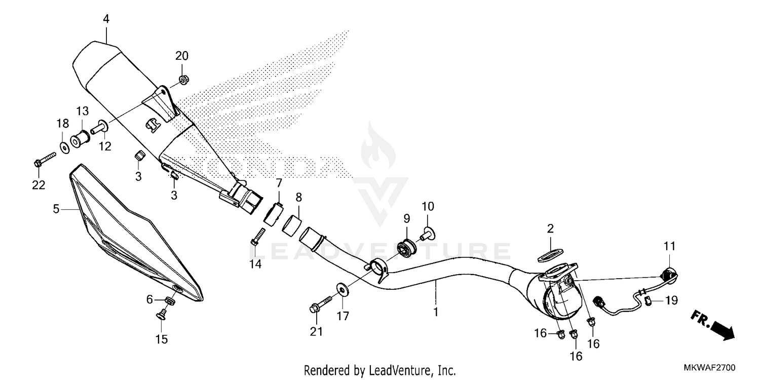 EXHAUST MUFFLER