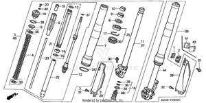 Front Fork Schematic