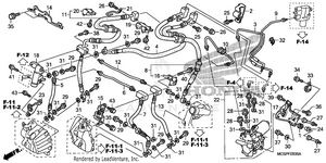 Front Brake Hose Schematic