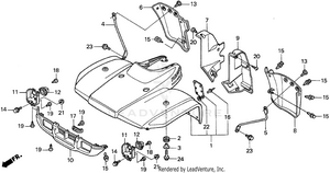 Front Fender Schematic
