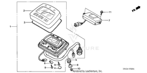Meter (trx500fga'04) Schematic