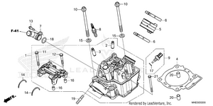 Cylinder Head Schematic