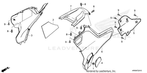 Side Cover@tank Cover Schematic