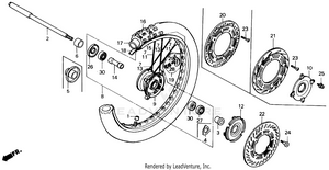 Front Wheel Schematic