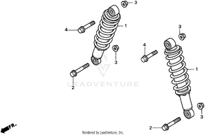 Front Shock Absorber Schematic