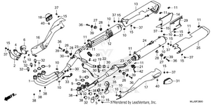 Exhaust Muffler Schematic