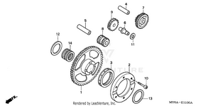 Starting Clutch Schematic
