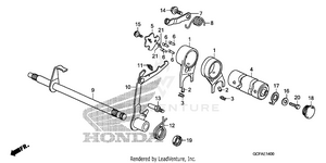 Gearshift Drum Schematic
