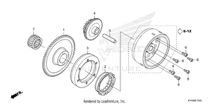 Starting Clutch Schematic