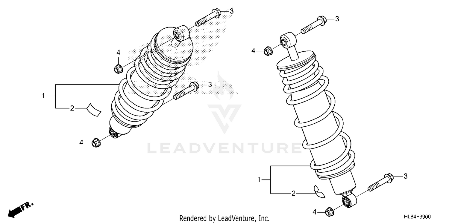REAR SHOCK ABSORBER