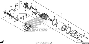 Starter Motor Schematic