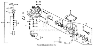 Carburetor K3-77 Schematic