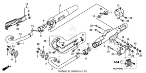 Exhaust Muffler Schematic