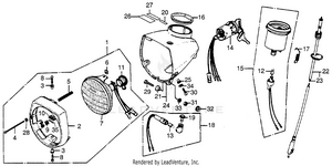 Headlight + Speedometer Schematic