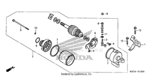 Starting Motor Schematic