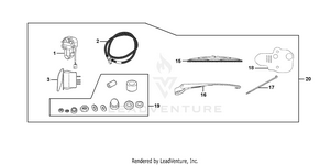 Windshield Wiper Kit Schematic