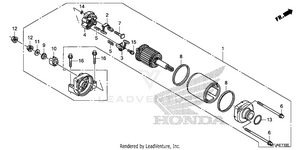 Starting Motor Schematic