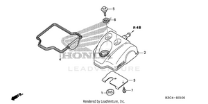 Cylinder Head Cover Schematic
