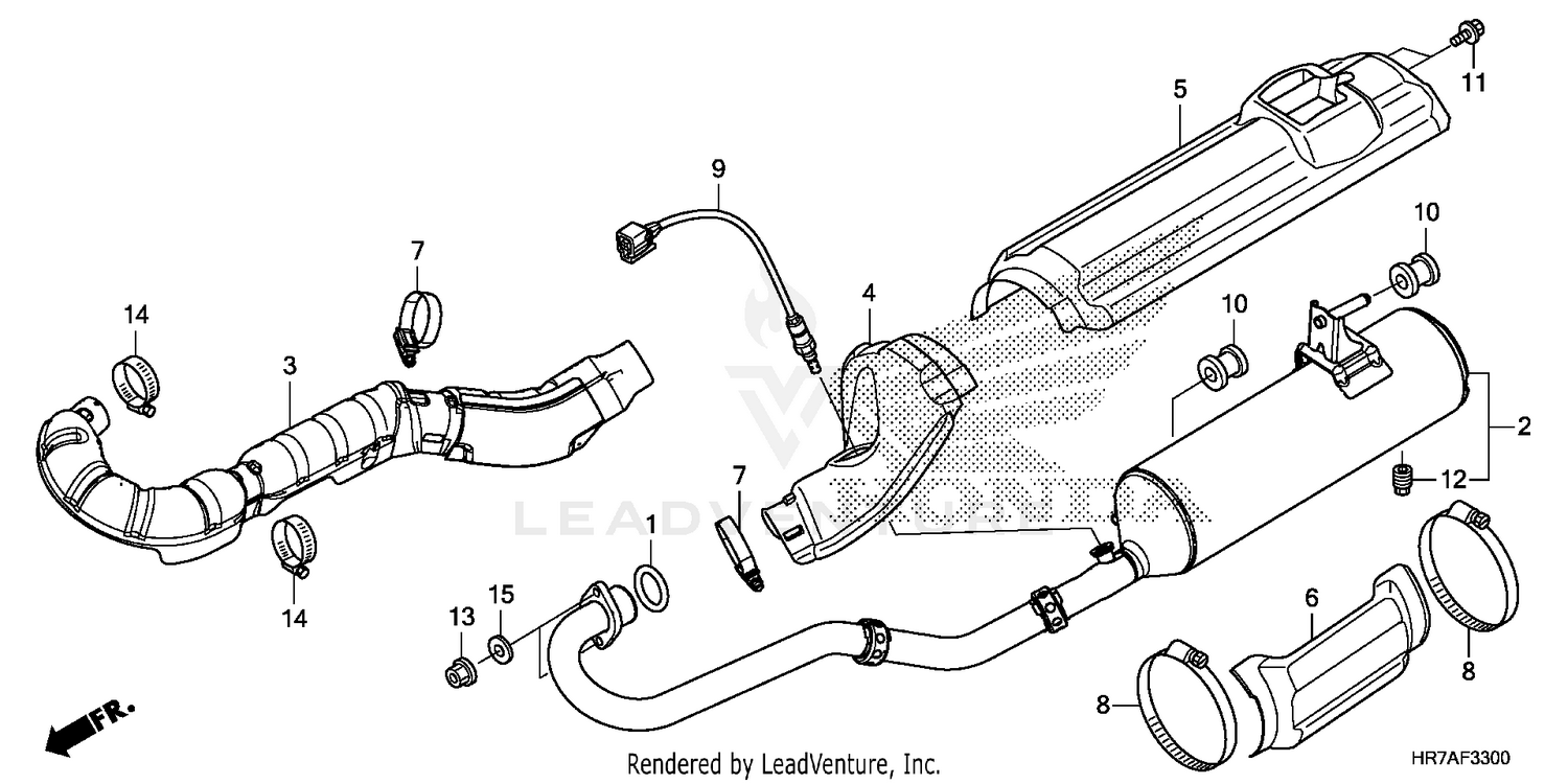 EXHAUST MUFFLER