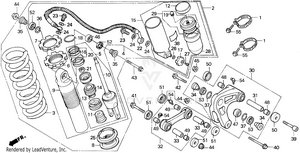 Rear Shock Absorber Schematic