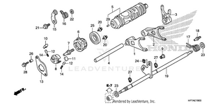 Gearshift Fork Schematic