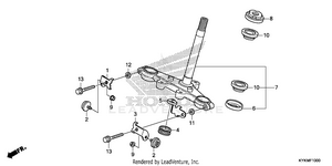 Steering Stem Schematic