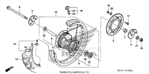 Rear Wheel Schematic