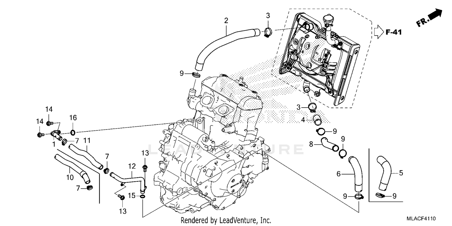 RADIATOR HOSE@WATER PIPE