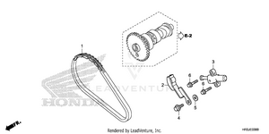 Cam Chain@tensioner Schematic