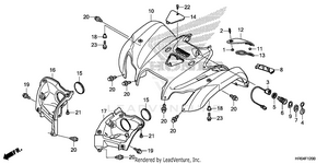 Front Fender Schematic