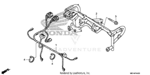 Cowl Stay Schematic