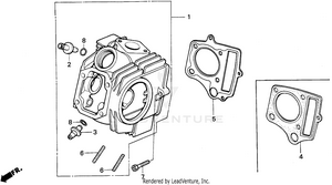 Cylinder Head Schematic