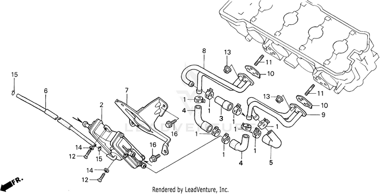 1992 Honda CBR600F2 OEM Parts