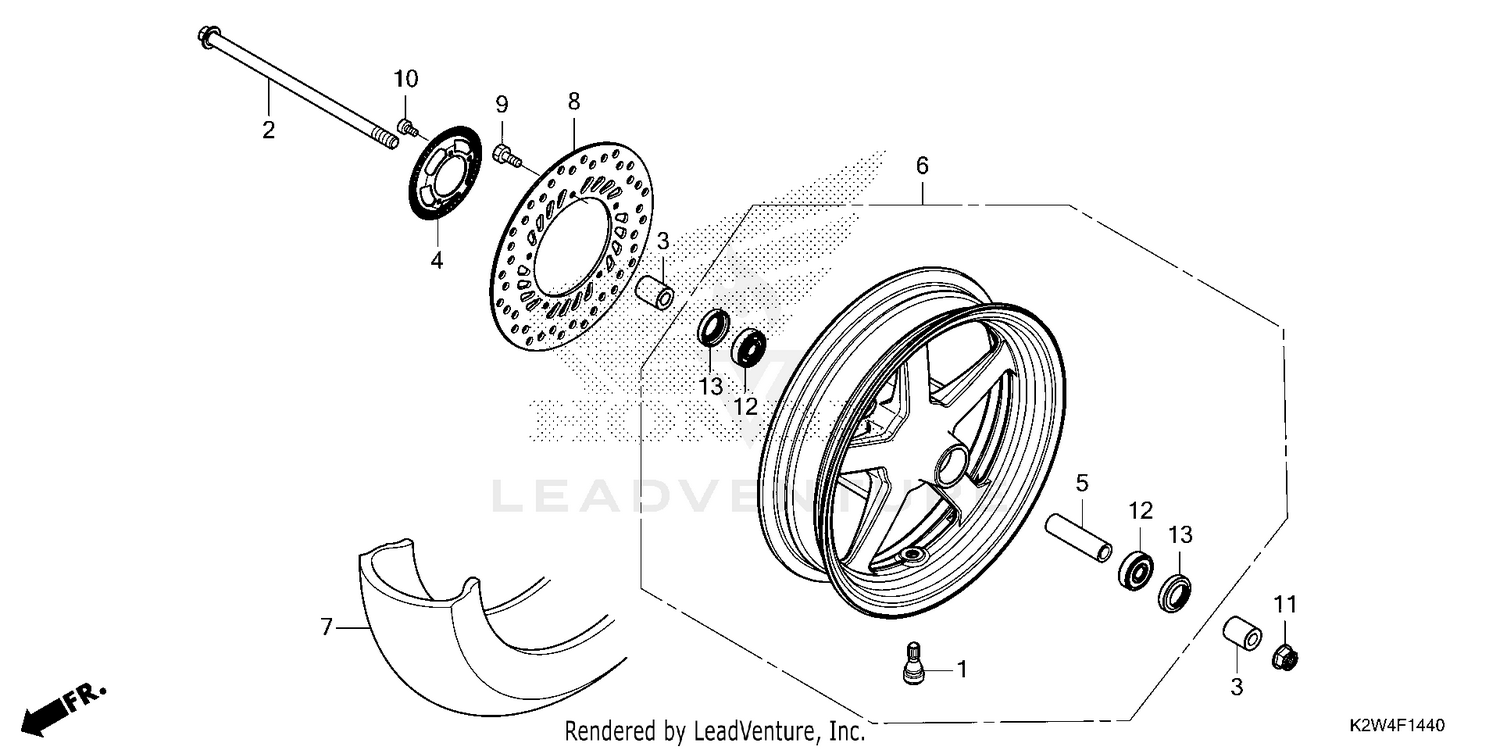 FRONT WHEEL