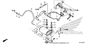 Evap Canister (cbr600ra) Schematic