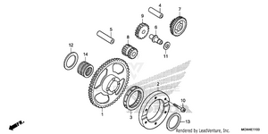 Starting Clutch Schematic