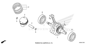 Crankshaft@piston Schematic
