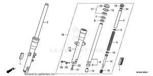 Front Fork Schematic