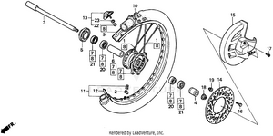 Front Wheel Schematic