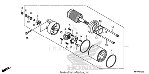 Starter Motor Schematic