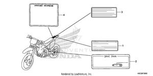 Caution Label Schematic