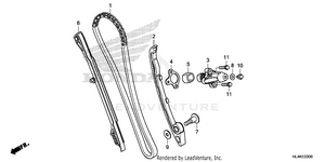 Cam Chain@tensioner Schematic