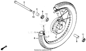Front Wheel Schematic
