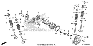 Camshaft@valve Schematic