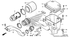 Air Cleaner Schematic