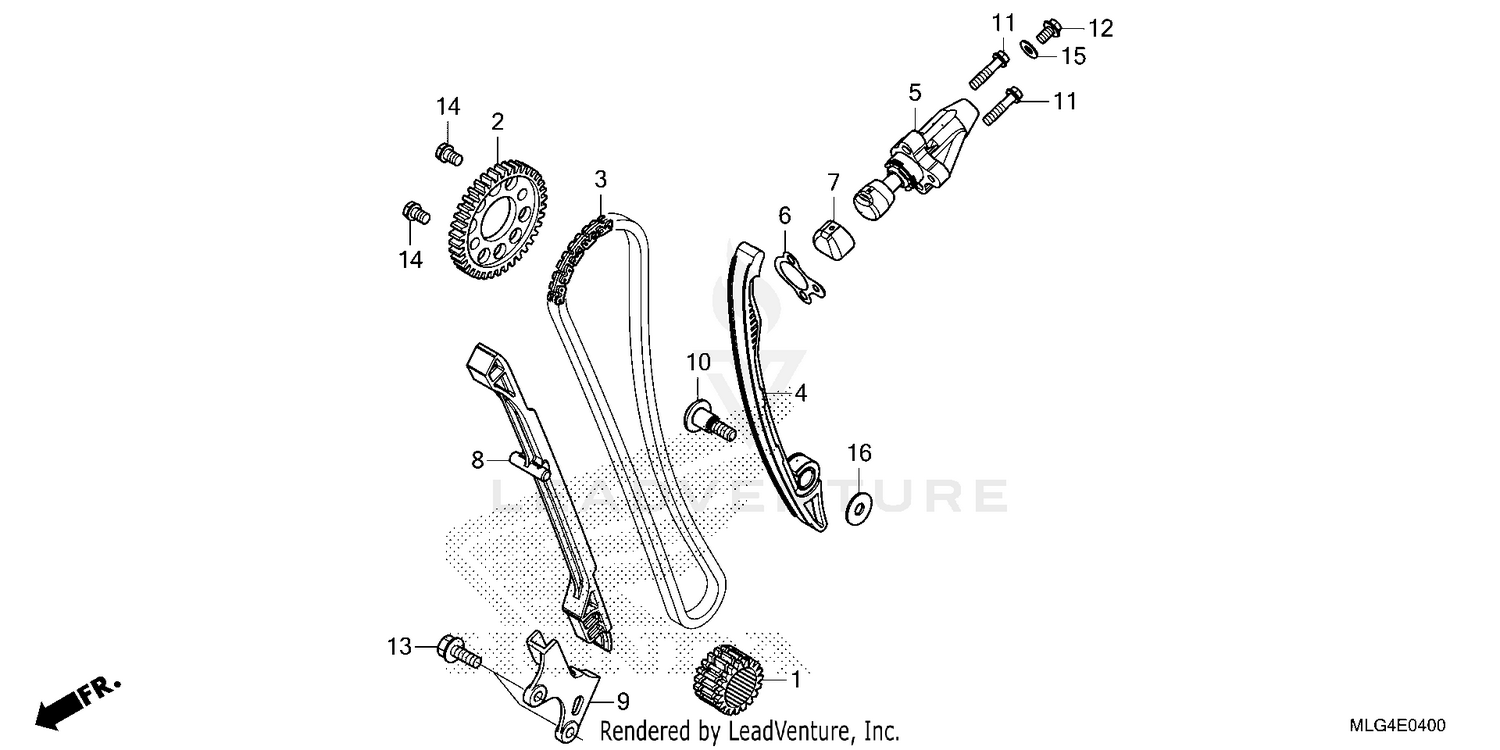 CAM CHAIN@TENSIONER