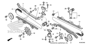 Cam Chain@tensioner Schematic